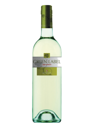 Green Label Organic - dry white wine 75cl x 12 bottles