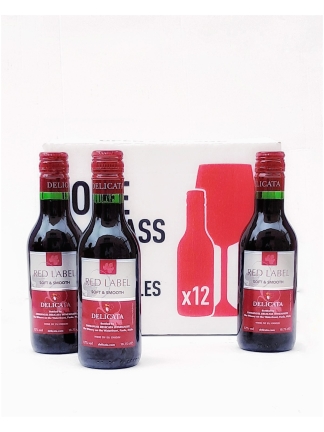 Red Label (quarters) 18.75cl x 12 bottles